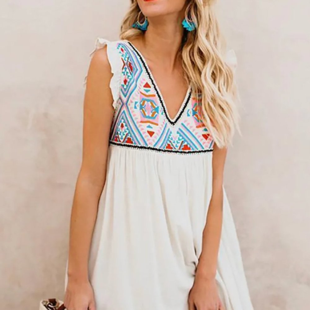 Beach Floral Dress